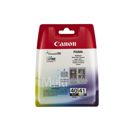 Pack Canon Pixma MG2150/3150/4150 / MX375 - PG-40/CL-41 - PG40/CL41