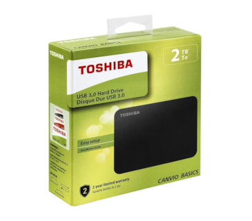 Disco Externo Toshiba 2.5" 2TB USB 3.2