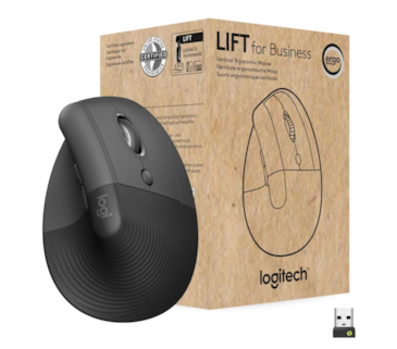 Rato Logitech Lift for Business Vertical Ergonómico Wireless