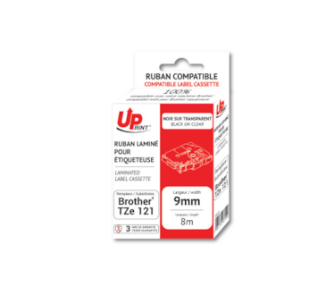 Fita Gravação Compatível p/ Briother TZ121 Uprint