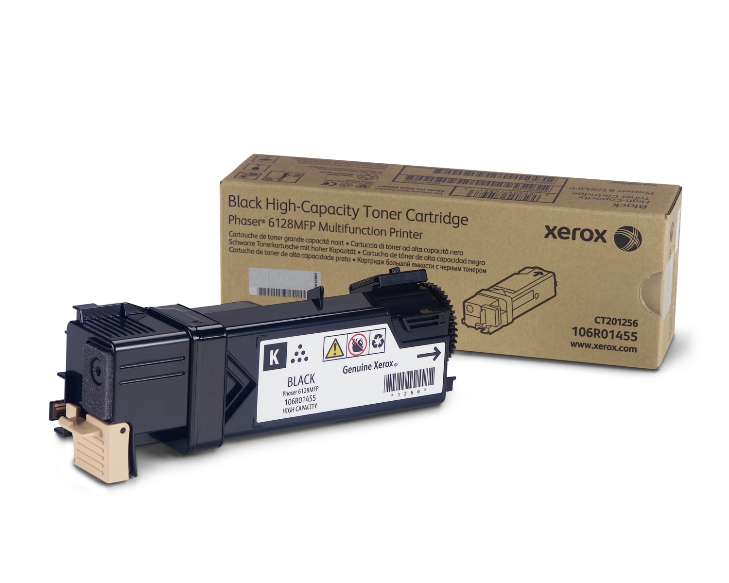 Toner Original Xerox Phaser 6128 - Preto - 3100 Cópias
