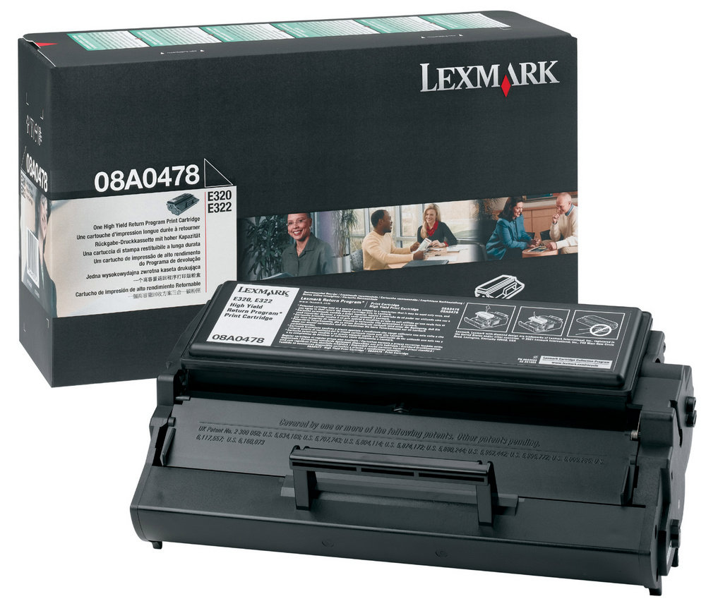 Toner Laser Lexmark Optra E320/322 - Prebate - 6000 K