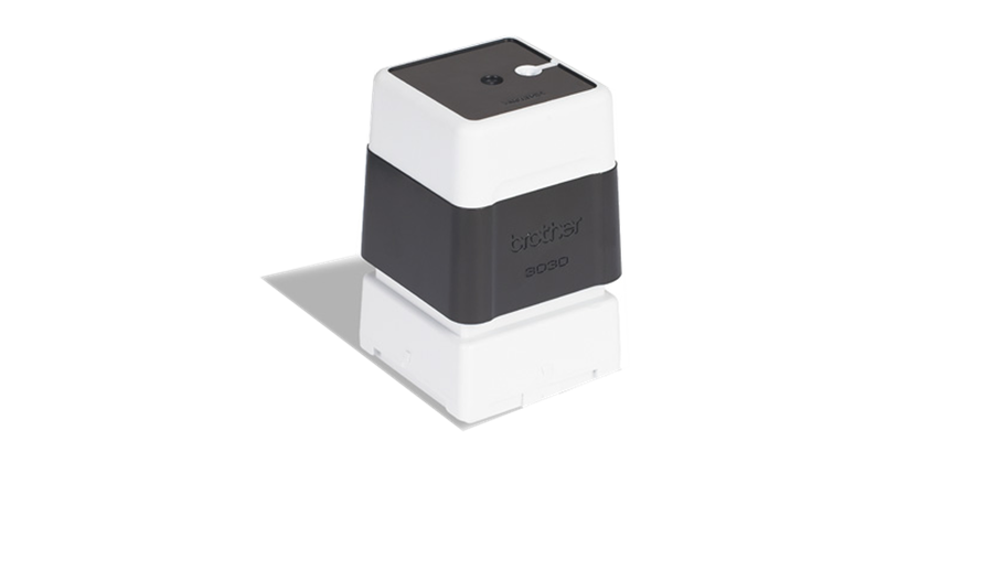 Carimbo Brother Preto 30 mm x 30 mm