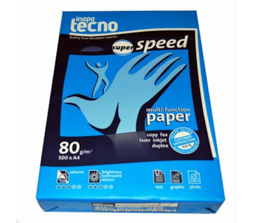 Papel Fotocópia Inapa Tecno Superpeed A4 80 grs