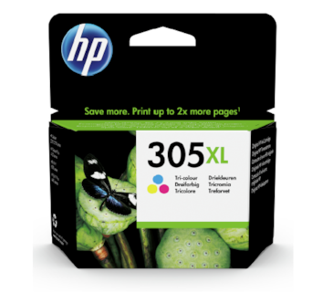 Tinteiro Cores HP Deskjet 1255/2710/Envy 6010/6020-HP305XL C