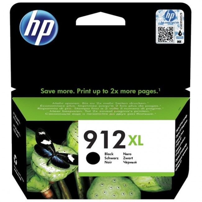 Tinteiro Preto HP Officejet 8010/8015/Pro 8012/8022-HP912XL