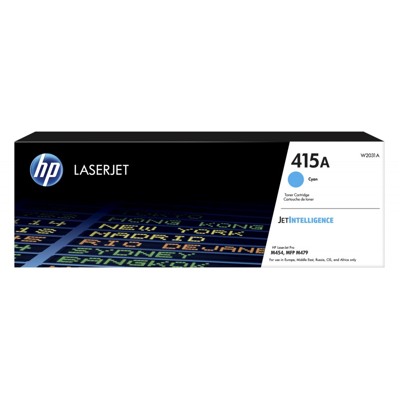 Toner Ciano HP Color LaserJet Pro M454/MFP M479-2.1K (415A)