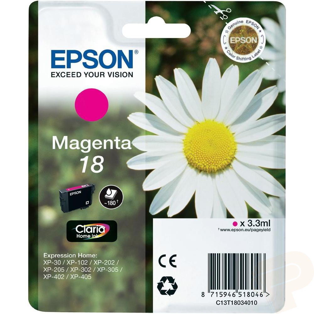 Tinteiro Magenta Epson Expression Home XP-30/102/202/205-18