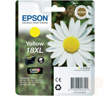 Tinteiro Amarelo Expression Home XP-30/102/202-Alta Cap-18XL