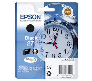 Tinteiro Preto Epson WorkForce WF-3620dwf/7110dtw - 27