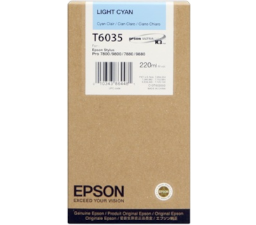 Tinteiro Sião Claro Epson Stylus Pro 7800 - 220 ml