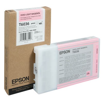 Tinteiro Magenta Claro Epson Stylus Pro 7880 - 220 ml Vivid