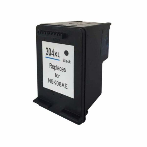 Tinteiro Preto Genérico p/HP Deskjet 3720/3730 - 304XL P