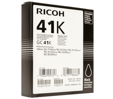 Gel Ricoh SG 2100/3100 (GC-41K) 2500 cópias - Preto