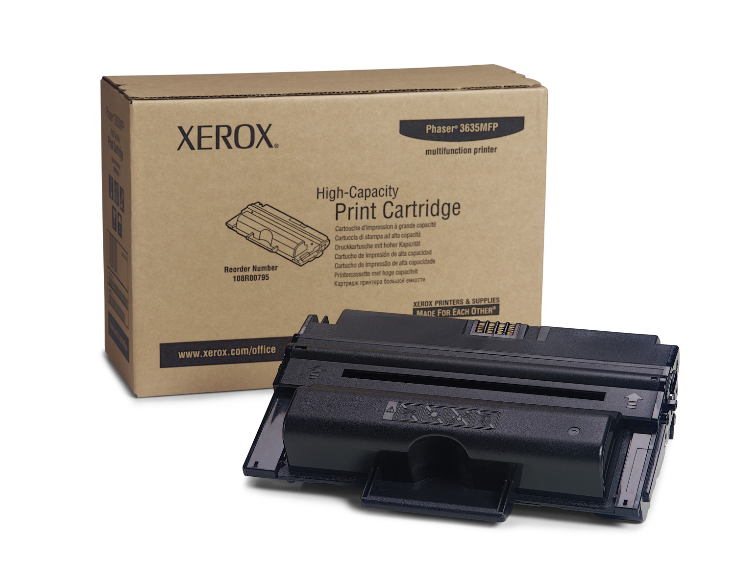 Toner Original Xerox Phaser 3635MFP - 10000 cópias