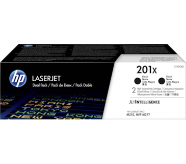 Toner Preto HP Color LaserJet M277/Pro M252 (201X) - DUPLO