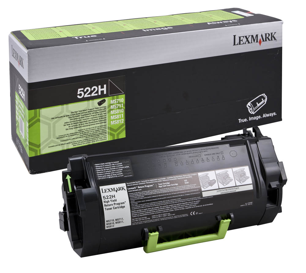 Toner Lexmark MS810/MS811/MS812 - 25000 Cópias - 522H