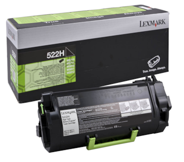 Toner Lexmark MS810/MS811/MS812 - 25000 Cópias - 522H