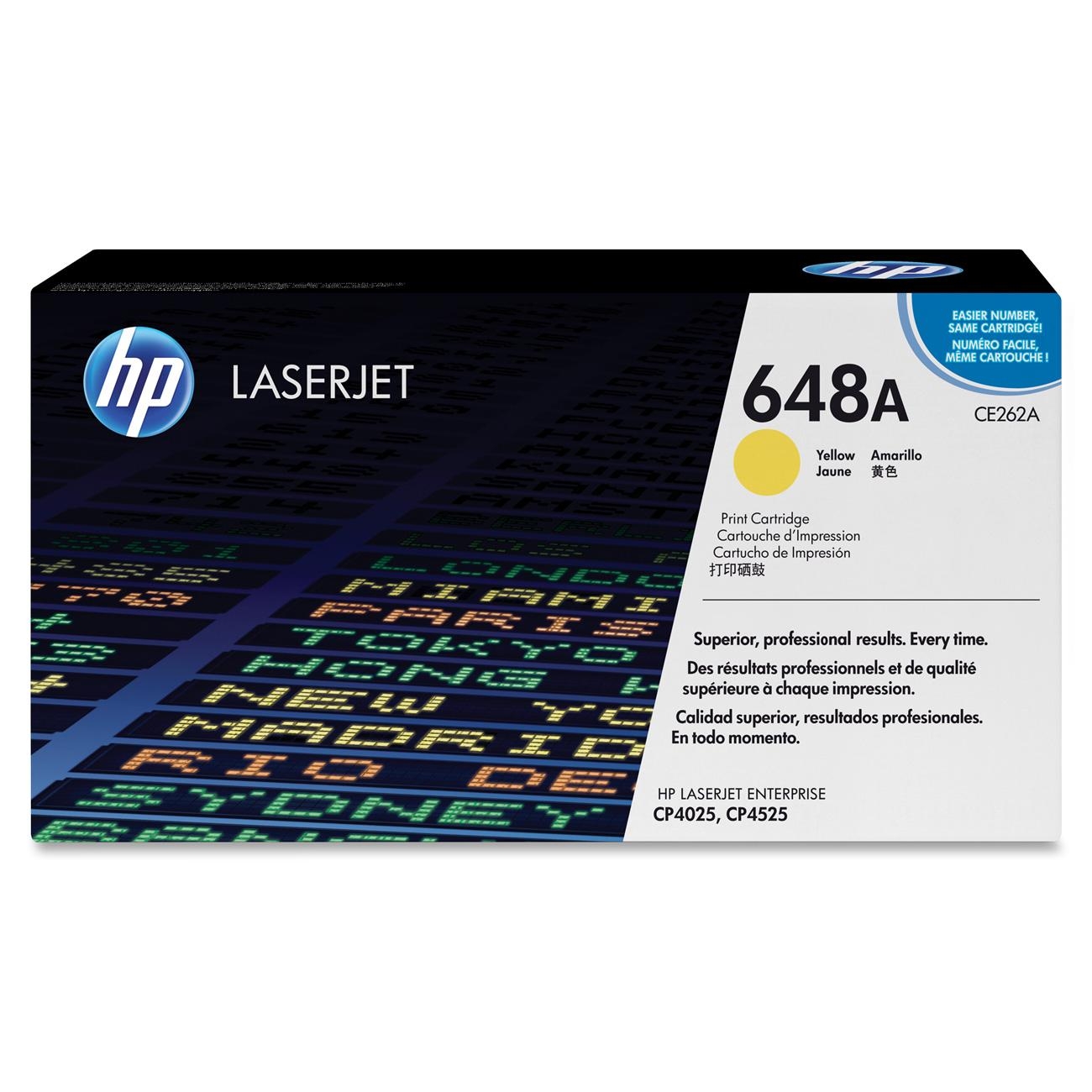 Toner Laser HP LaserJet CP4025/4525/4525DN - Amarelo (648A)