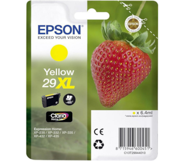 Tinteiro Amarelo Epson Expression Home XP-235/332/335 - 29XL