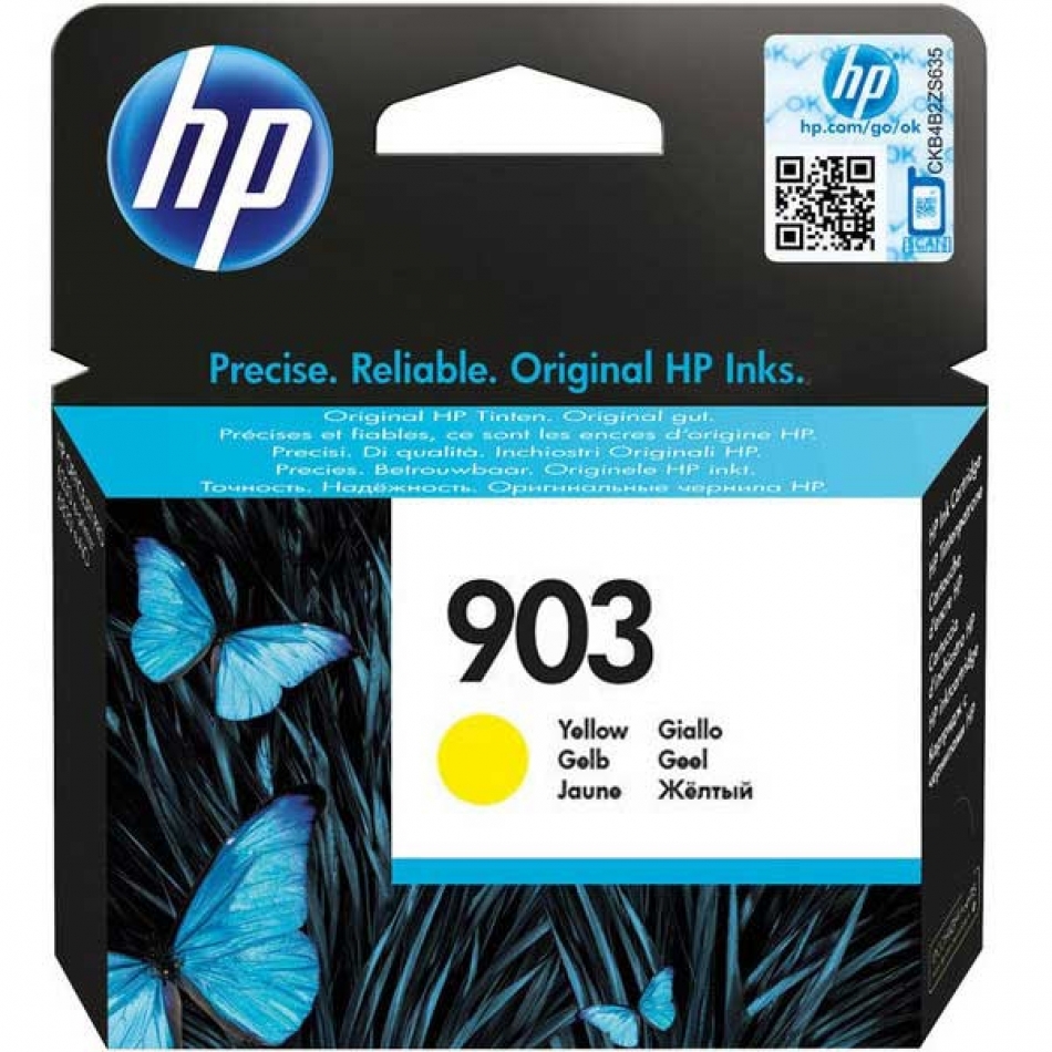 Tinteiro Amarelo HP Officejet Pro 6960/6970 - HP903