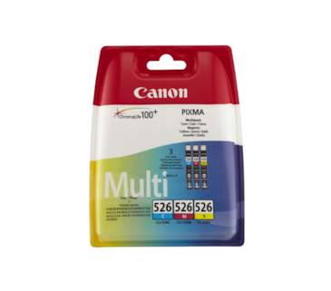 Kit de Tinteiros Canon Pixma iP4850 / iX6550 (CLI526C/M/Y)