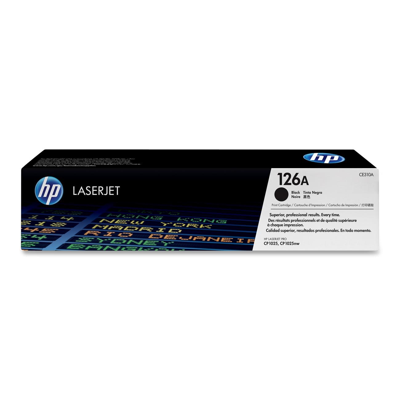 Toner Laser HP LaserJet Pro CP1025NW (126A) - Preto
