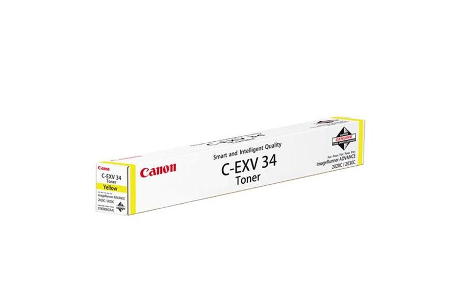Toner Original Canon IR Advance 2020/2030 (C-EXV34)-Amarelo