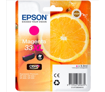 Tinteiro Magenta Epson Expression Home XP-530/630/830 - 33XL
