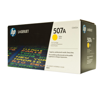 Toner Laser HP LaserJet M551N - Amarelo (507A)