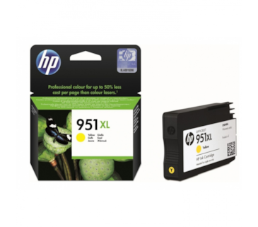 Tinteiro Amarelo HP Officejet Pro 8100 ePrinter/8600 - 951XL