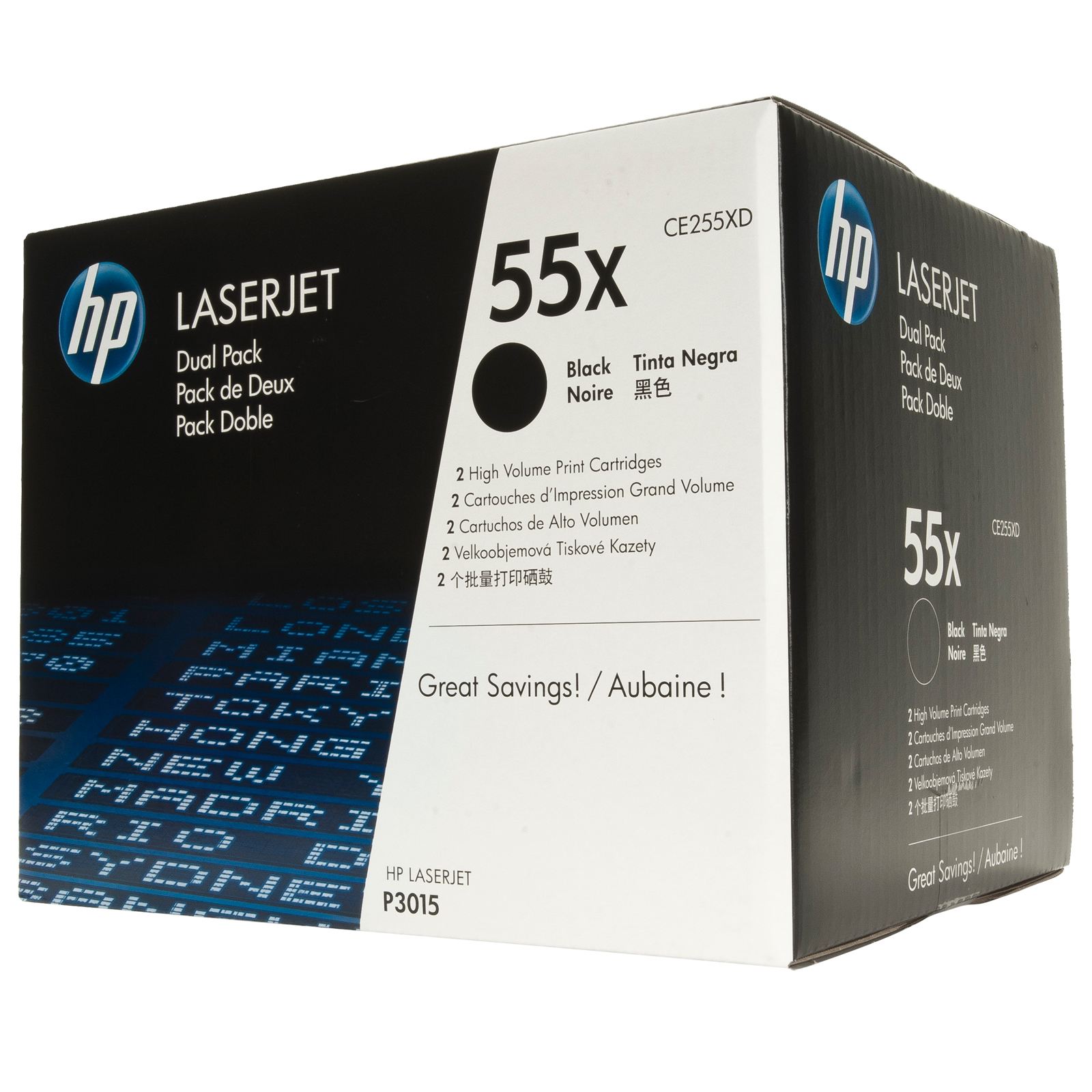 Toner Laser HP LaserJet P3011/3015 12K - Pack Duplo
