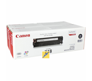 Toner Preto Canon LBP-7200/MF-8330/8350 (718BKVP).Pack Duplo