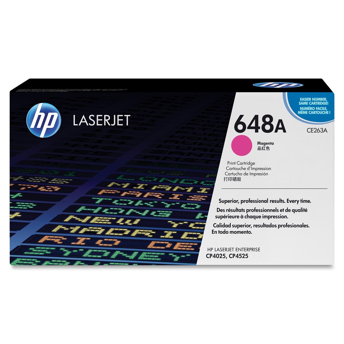 Toner Laser HP LaserJet CP4025/4525/4525DN - Magenta (648A)