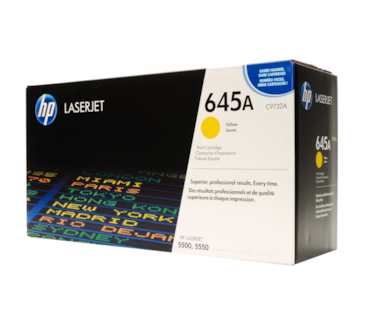 Toner Laser HP LaserJet Color 5500 - Amarelo (645A)