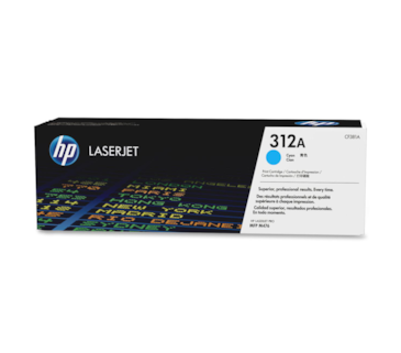 Toner HP LaserJet Pro MFP M476 Série - Cião (312A)
