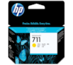 Tinteiro Amarelo HP Designjet T120/T520 - 29ml -711