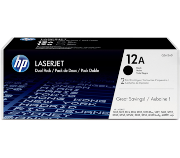 Toner Laser HP LaserJet 1010/1012/1015/1020 - Pack DUPLO