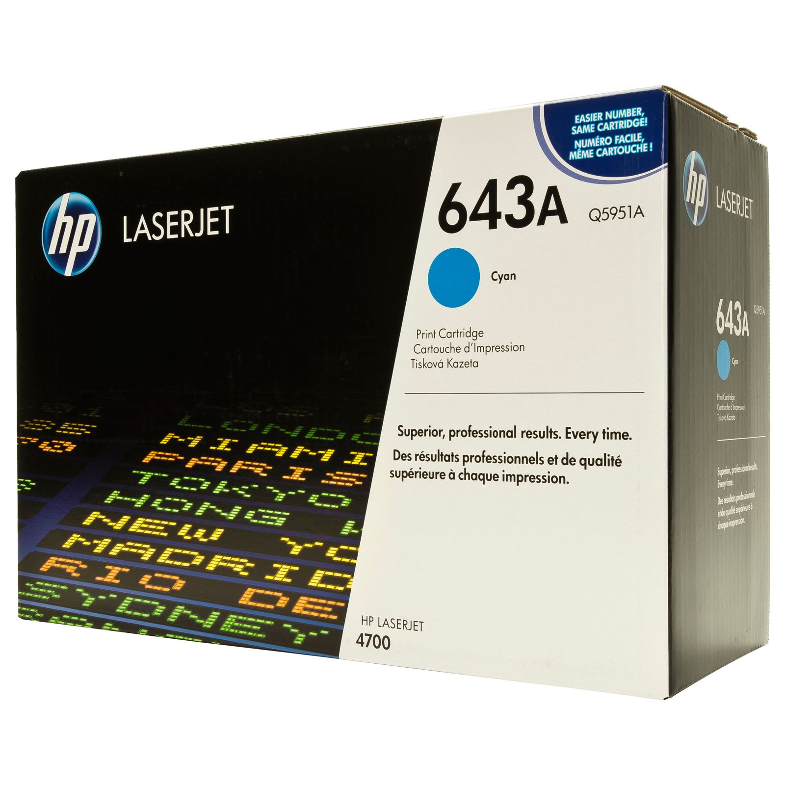 Toner Laser HP LaserJet Color 4700 - Sião - 643A