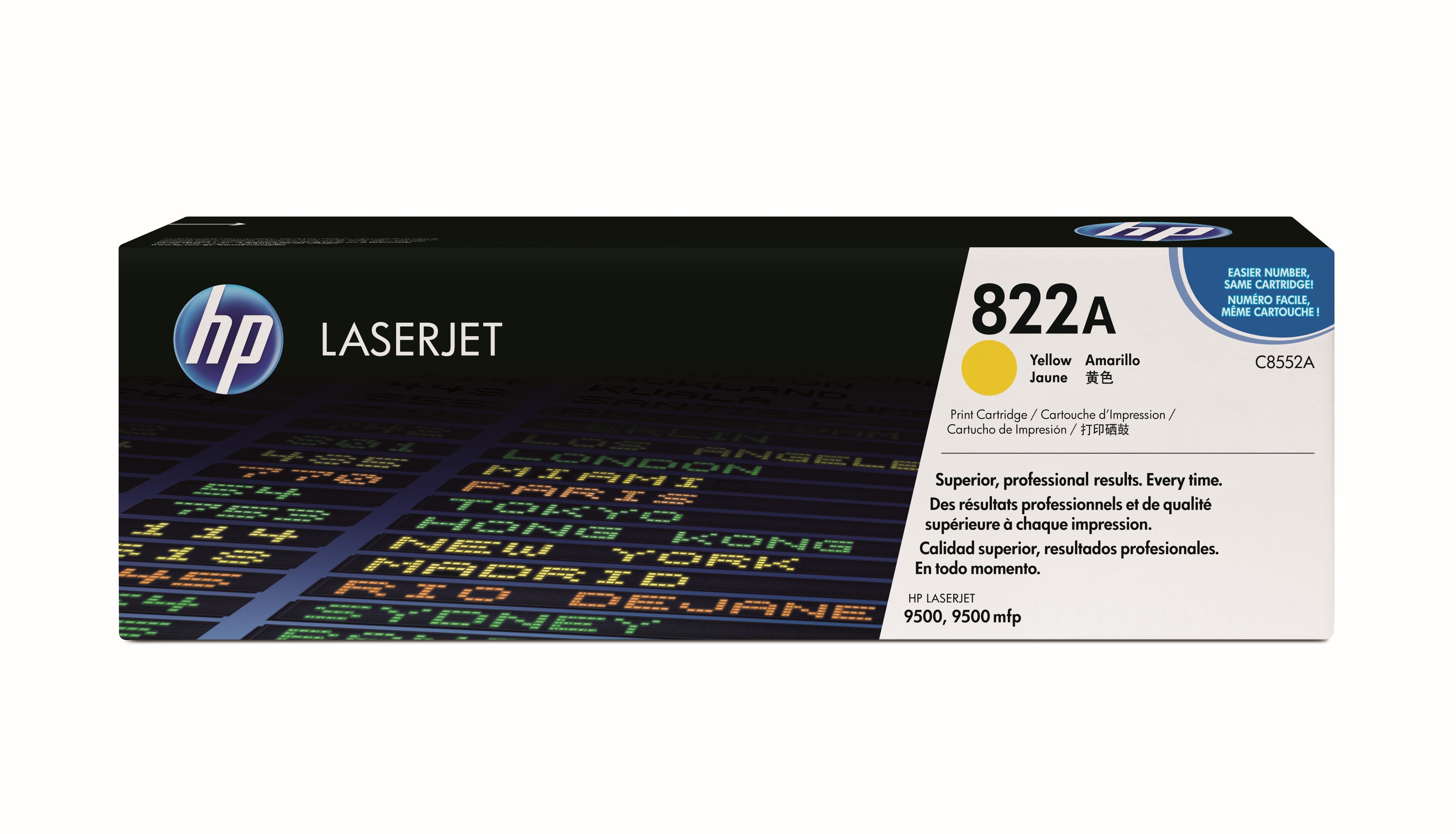 Toner Laser HP LaserJet Smart CLJ9500 - Amarelo