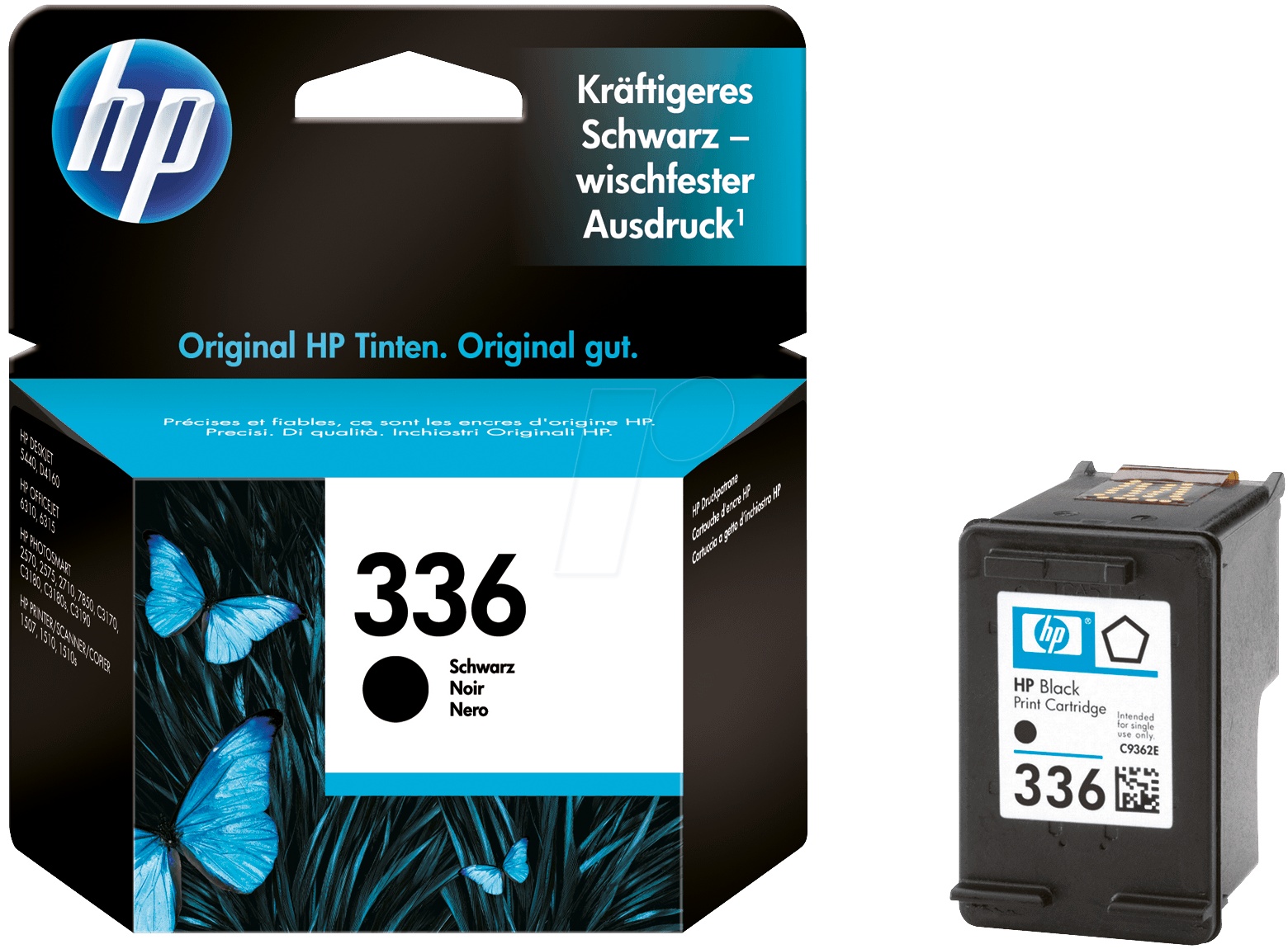 Tinteiro Preto HP PSC 1510 - 336