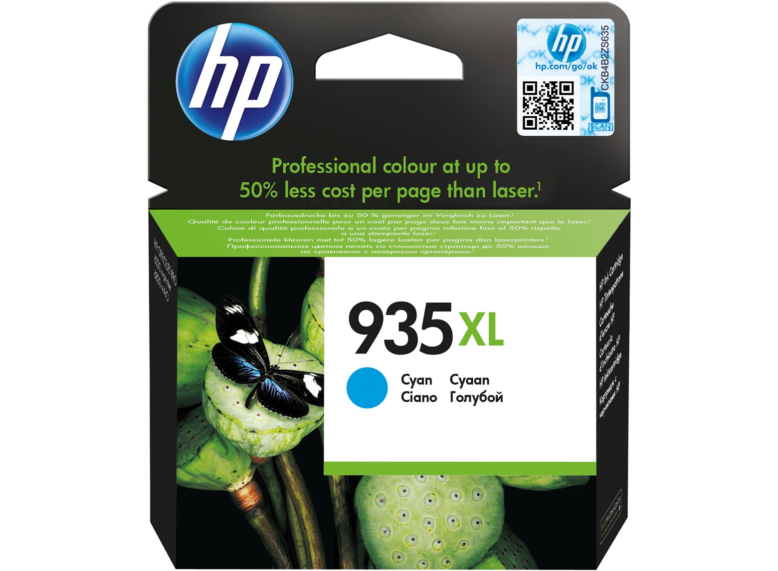 Tinteiro Cião HP Officejet 6812/6815 / Pro 6230/6830-935XL