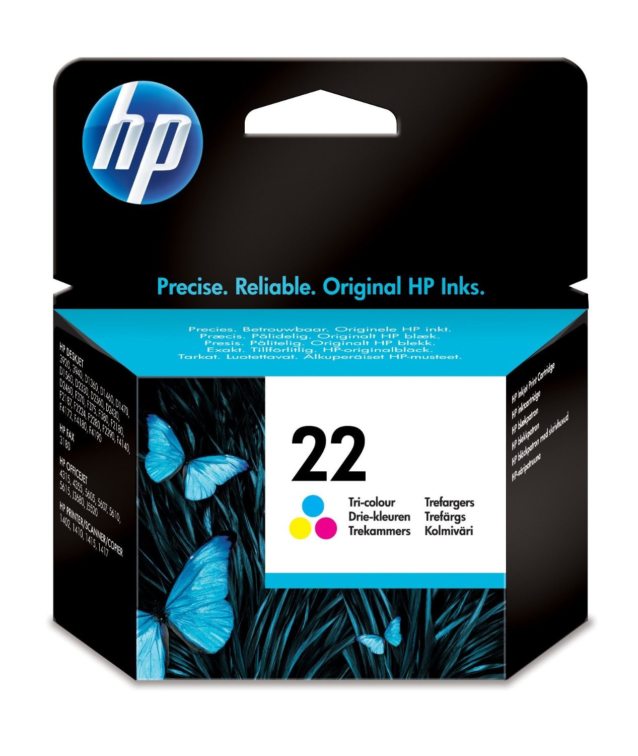 Tinteiro Cores HP DeskJet 3920/3940 - 22