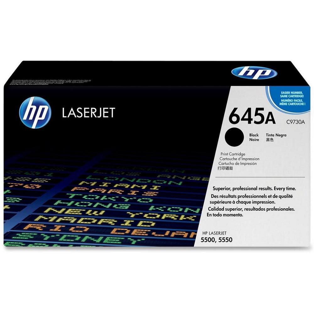 Toner Laser HP LaserJet Color 5500 - Preto (645A)