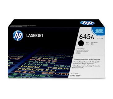 Toner Laser HP LaserJet Color 5500 - Preto (645A)