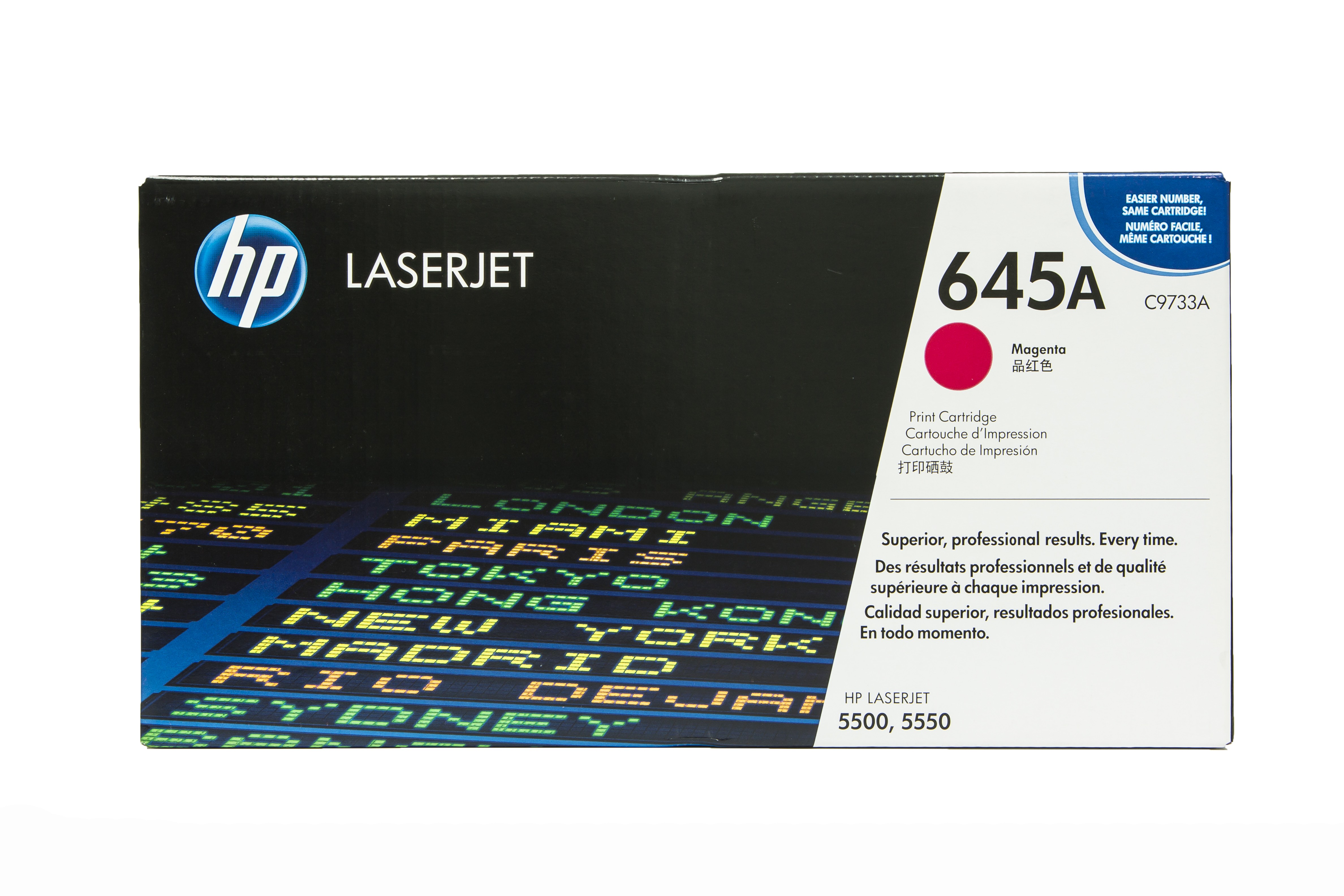 Toner Laser HP LaserJet Color 5500 - Magenta (645A)