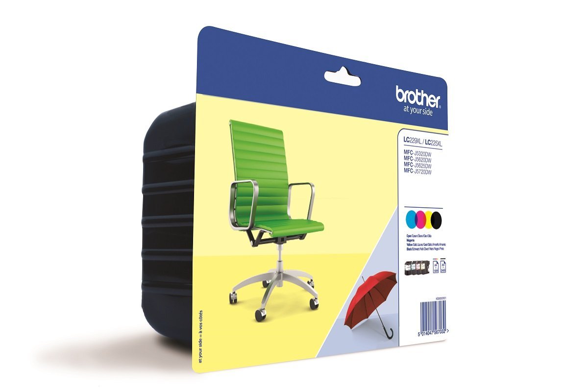 Pack de 4 Tinteiros Brother MFC-J5320DW/J5620DW/J5720DW