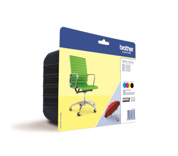 Pack de 4 Tinteiros Brother MFC-J5320DW/J5620DW/J5720DW