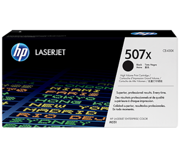 Toner Laser HP LaserJet M551N - Alta Capacidade Preto (507X)
