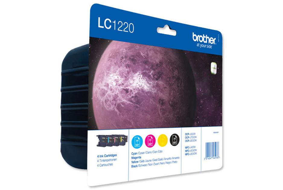 Pack de 4 Tinteiros Brother DCP-J525W / MFC-J430/625DW